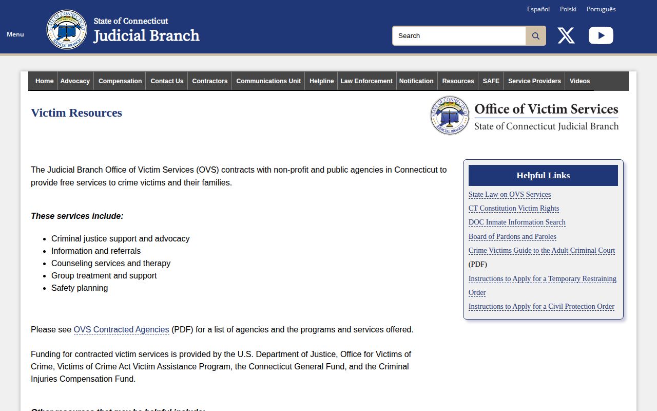 VINE New Britain arrest court and custody notification resource